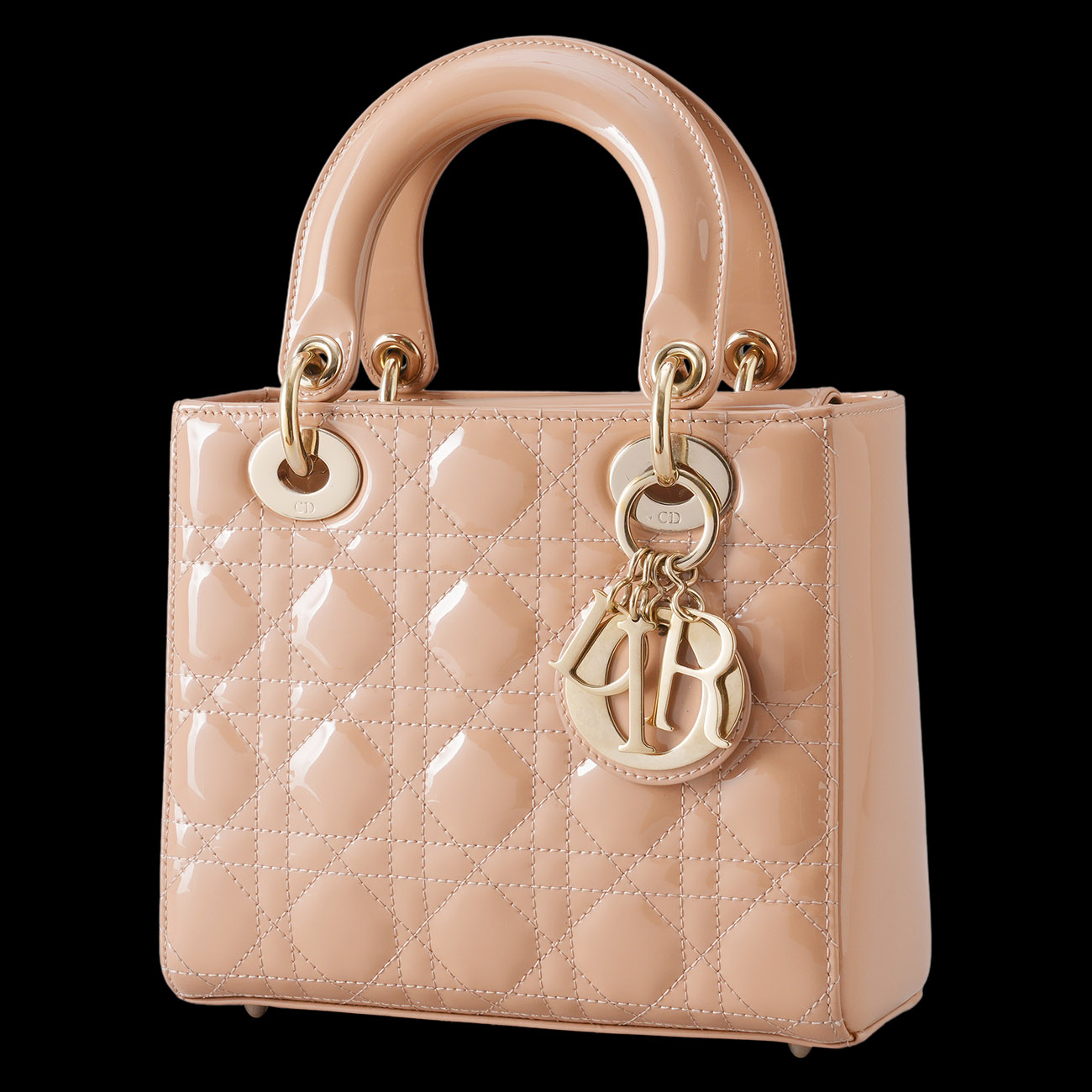 CHRISTIAN DIOR(USED)디올 페이던트 레이디백 스몰
